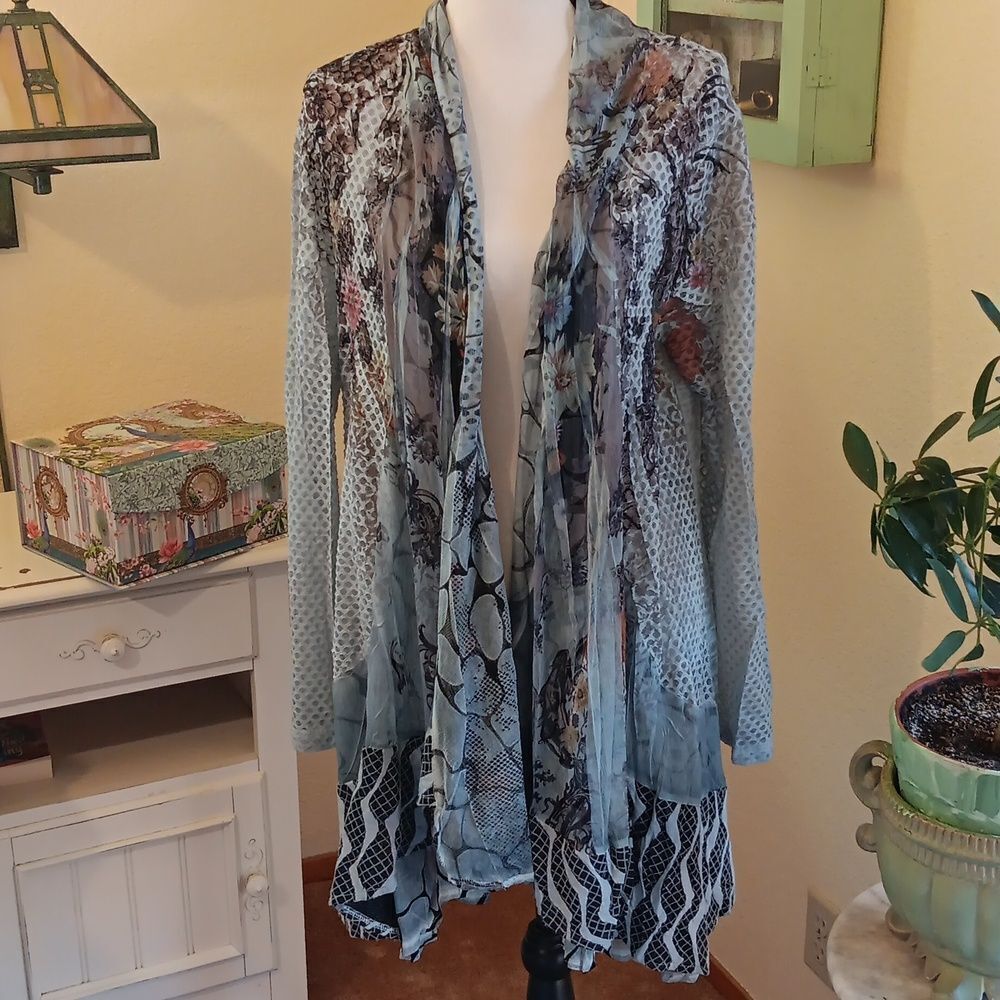 Funsport Sleer Patchwork Jacket. Boho, Fairycore, Whimsigoth